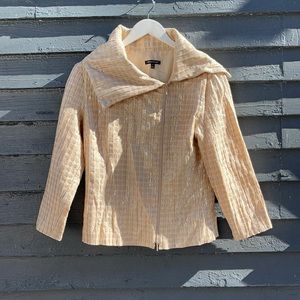 Gold Metallic Samuel Dong Jacket